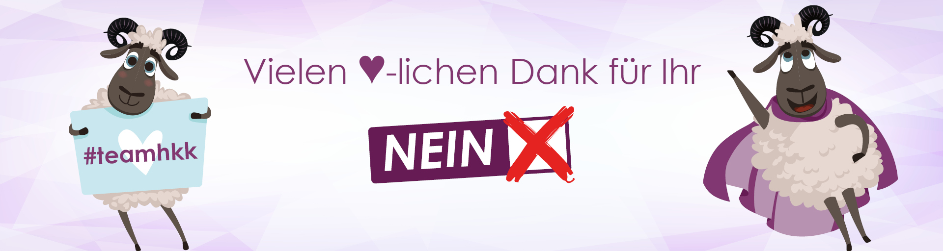 Zum Artikel: Dankeschön – das NEIN „gewinnt“