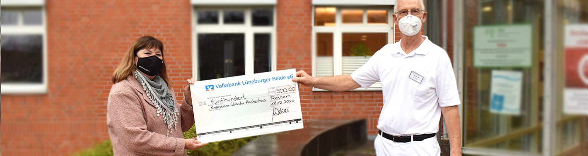 Zum Artikel: Firma Freqcon spendet 500 Euro an die Kinderklinik des HKK