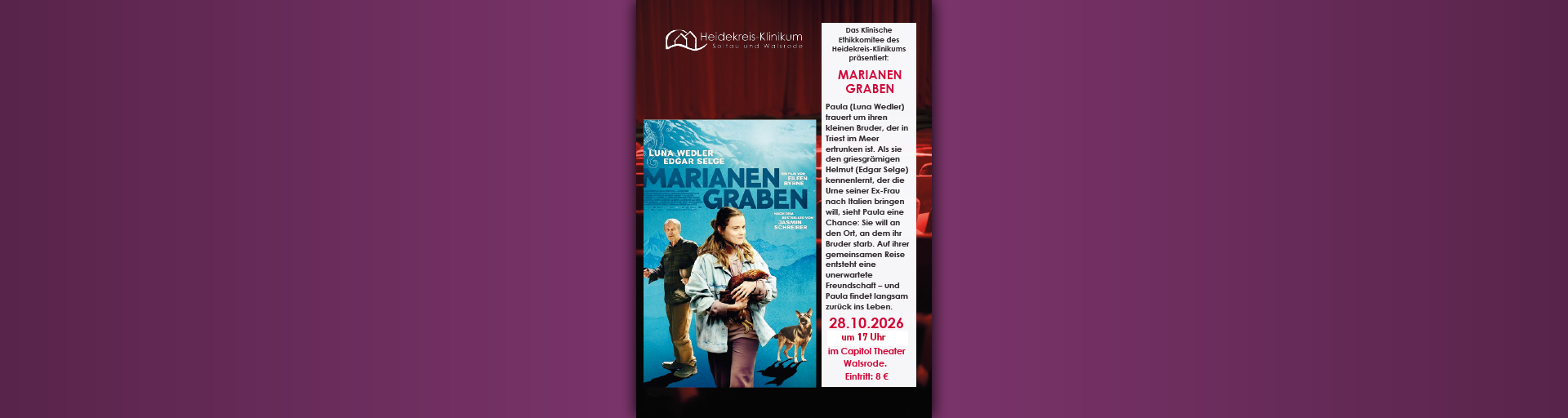 Filmplakat (Inhalte siehe Text).