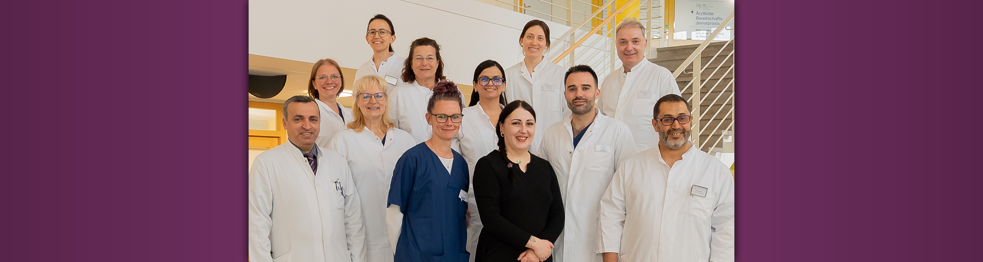Gruppenfoto vom Team Allgemein- und Viszeralchirurgie
